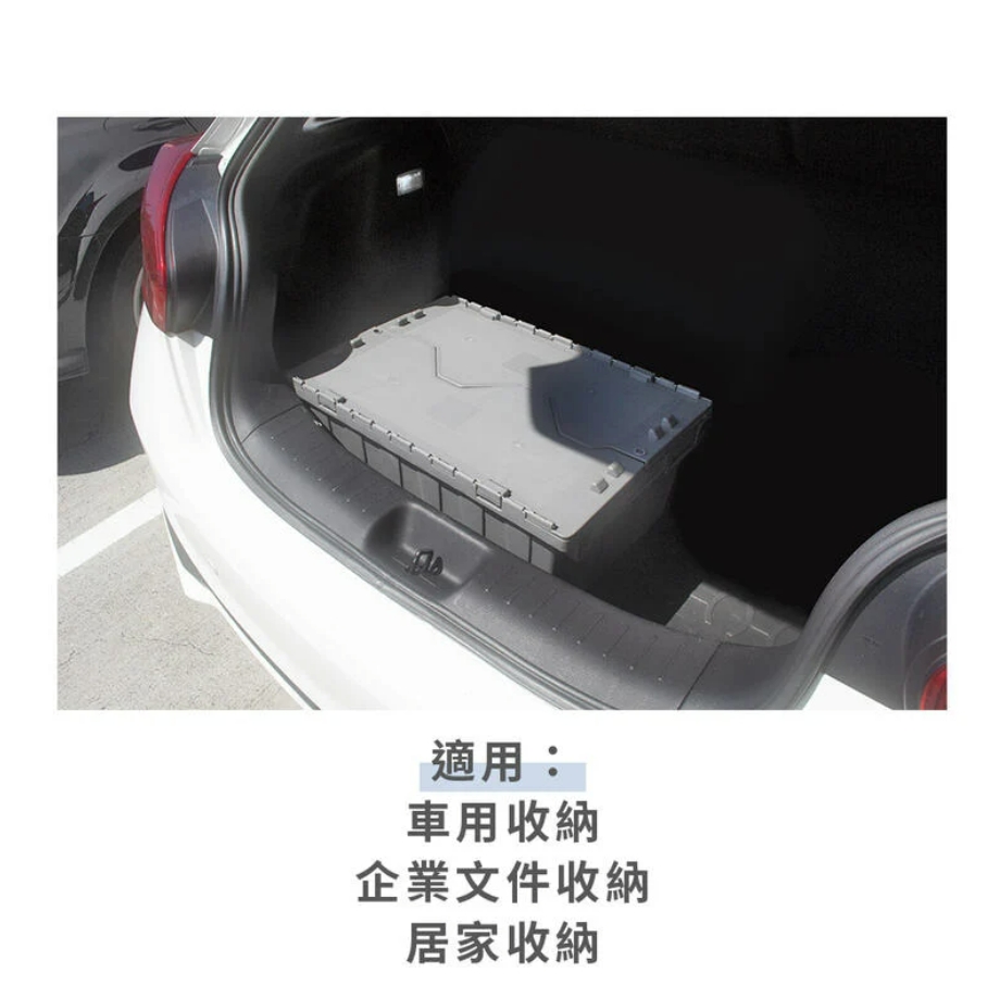 小型耐重雙掀蓋收納箱｜物流箱-5