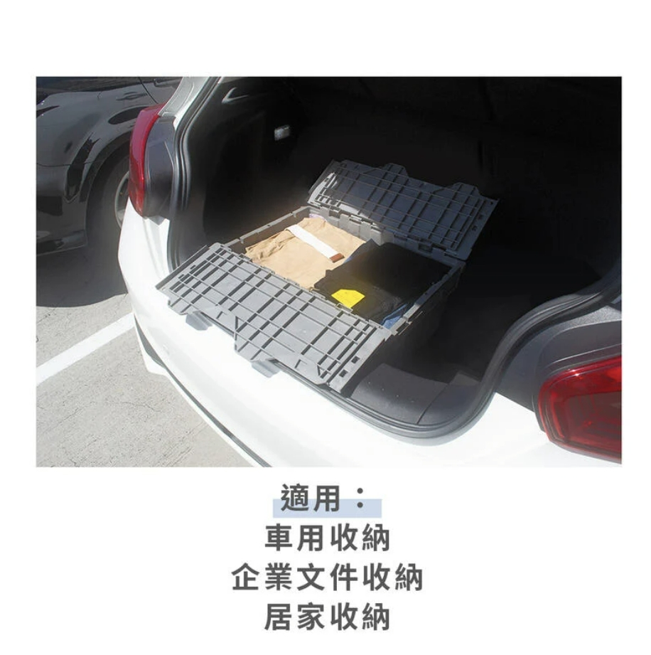 小型耐重雙掀蓋收納箱｜物流箱-6