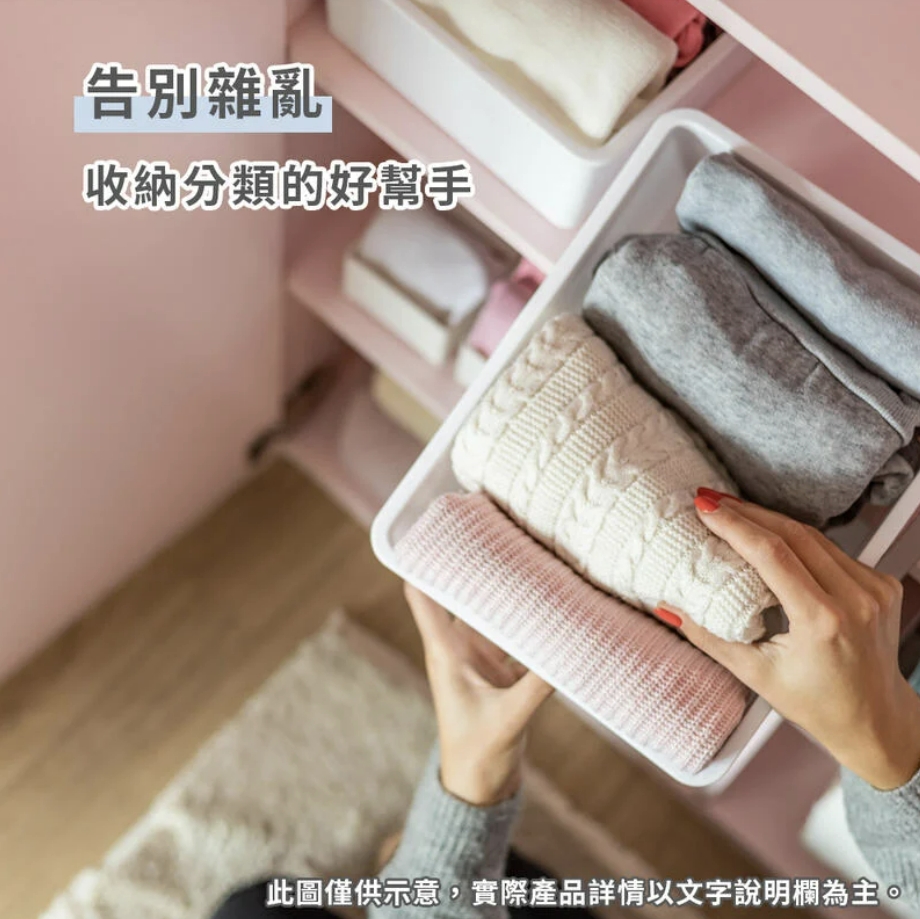 附隔板收納盒(中)-5