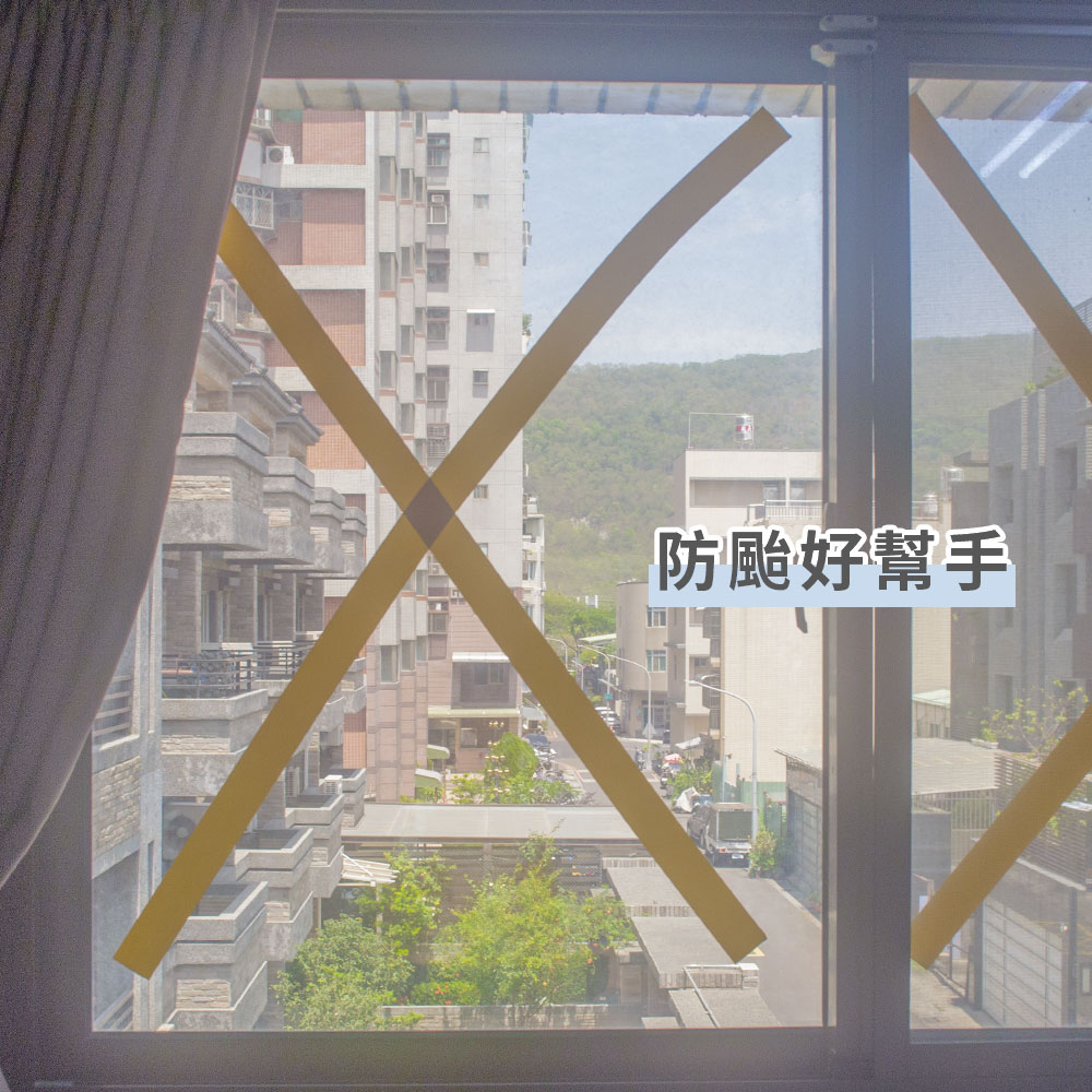 【地球牌】2吋PVC布紋手撕膠帶-5