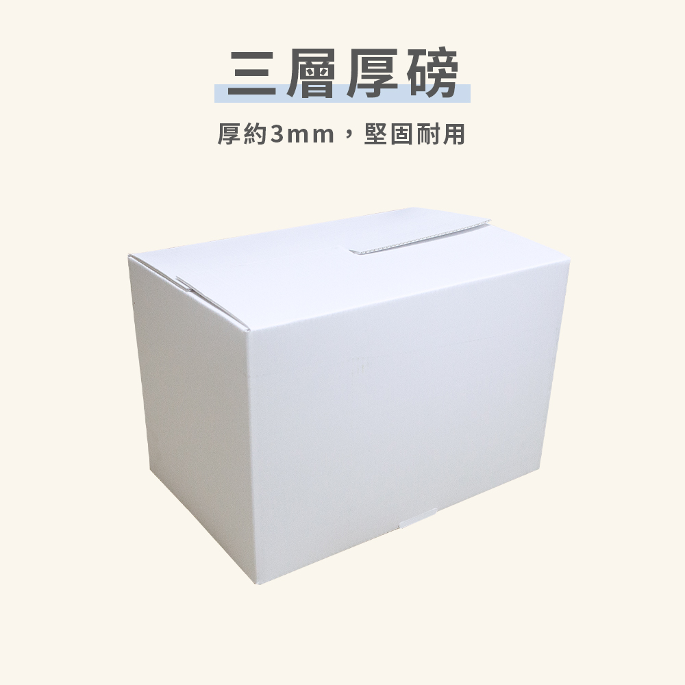 PE材質不落底耐重可重複使用紙箱【中型】-2