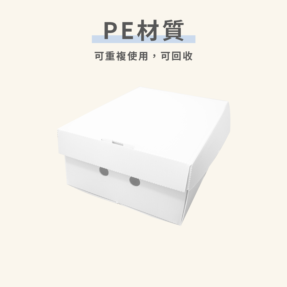 【停售】PE材質上掀蓋式鞋盒-3