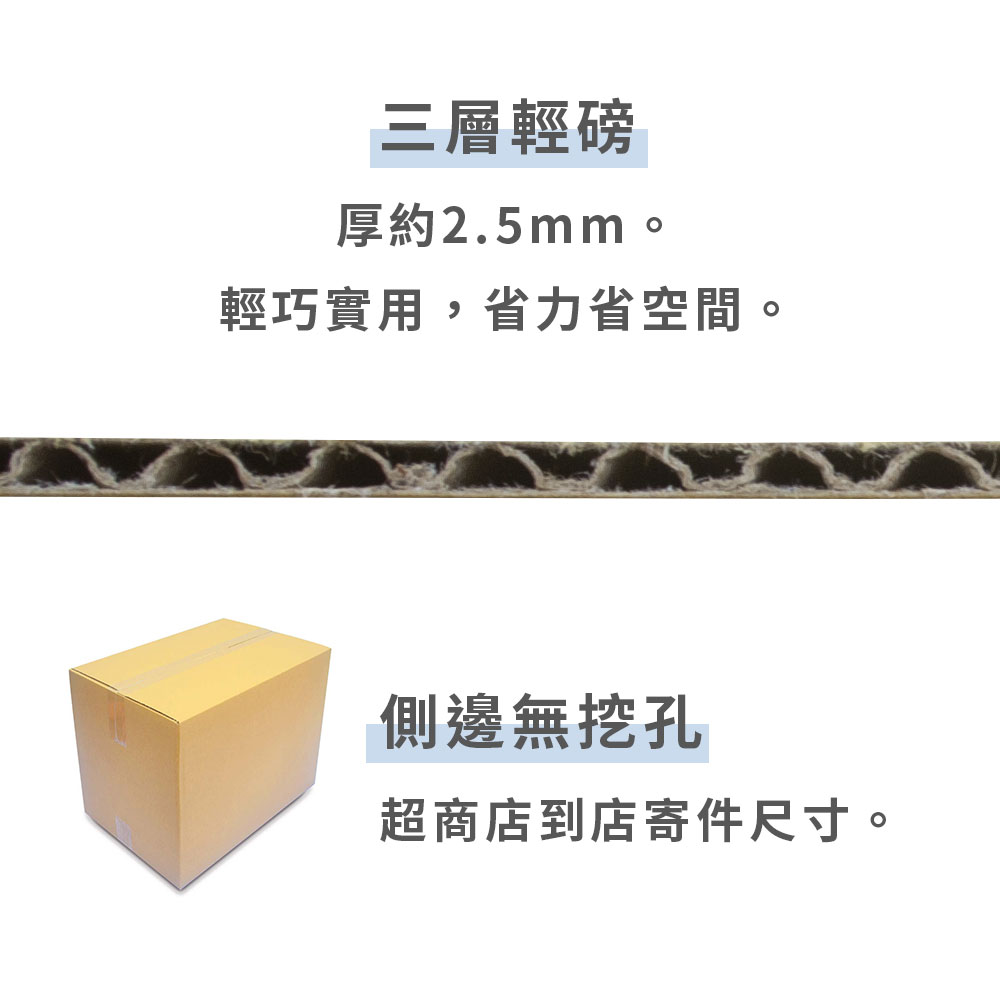 三層搬家紙箱【小型】20入組-4