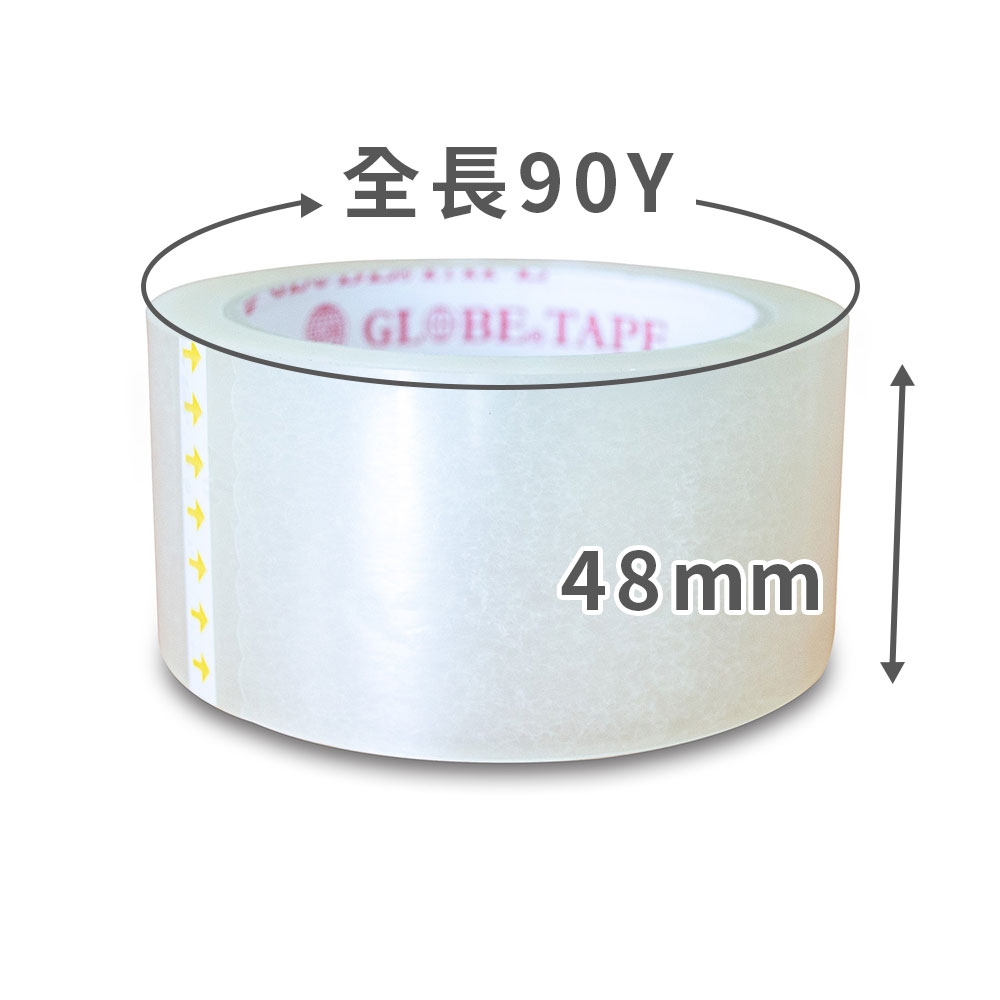 【地球牌】2吋OPP透明膠帶