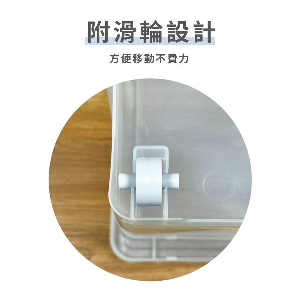 磁吸環保下掀式整理箱60L-4