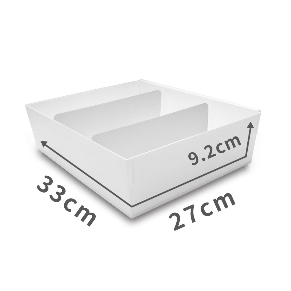 附隔板收納盒(大)